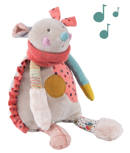 Moulin Roty Peluche Musicale Souris Les Jolis Trop Beaux