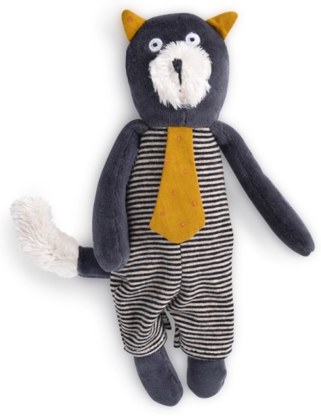 Moulin Roty Peluche Miniature Chat Gris Alphonse Les Moustaches