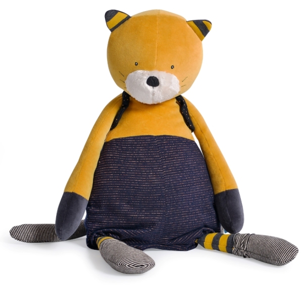 Moulin Roty Peluche Chat Lulu Les Moustaches - 59 cm