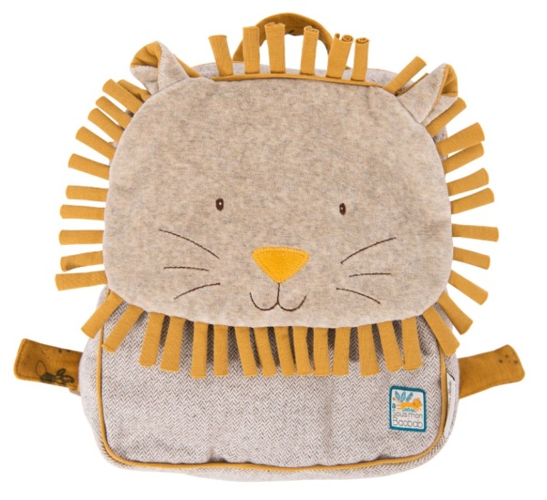 Moulin Roty Sac à Dos Lion Paprika Sous mon Baobab