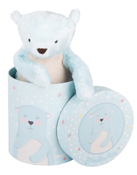 🧸 Peluche Moulin Roty – Maman Ours 38cm – Nounours POU044 – Occasion