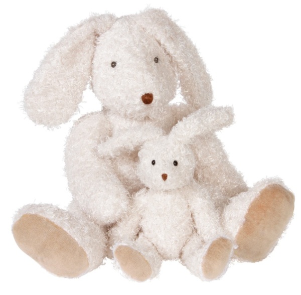 Moulin Roty Peluche Petit Lapin Vite un Calin - 16 cm