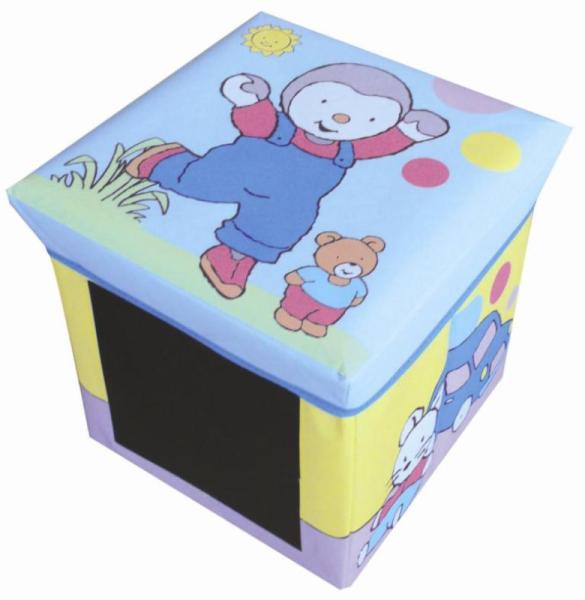 Fun House Cube de Rangement Ardoise TChoupi