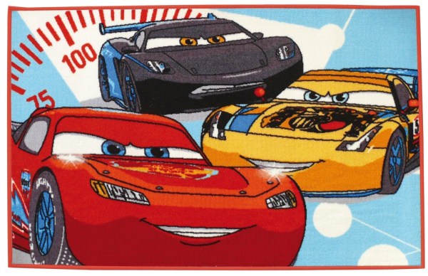 Fun House Tapis Cars Ice Racing - 80 x 120 cm
