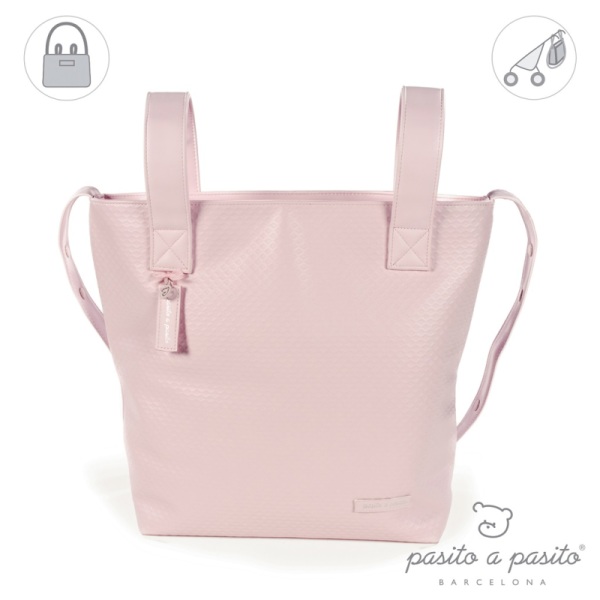 Pasito A Pasito Petit Sac à Langer New Cotton Rose