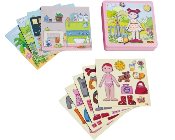 Haba Jeu Magnétique Poupée Lilli à Habiller Haba Jeu Magnétique Poupée Lilli à Habiller