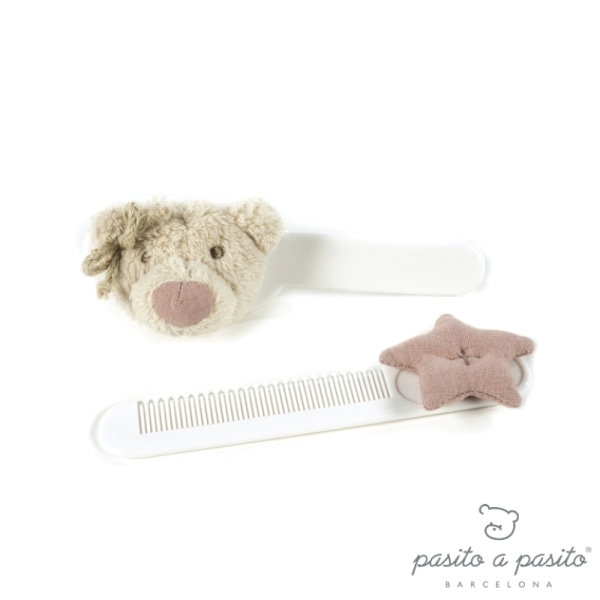 Pasito A Pasito Brosse et Peigne Amélie Rose