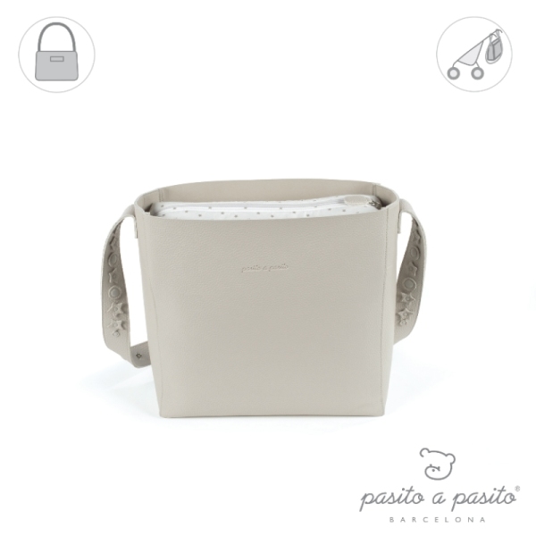 Pasito A Pasito Petit sac à langer amélie beige, Livraison