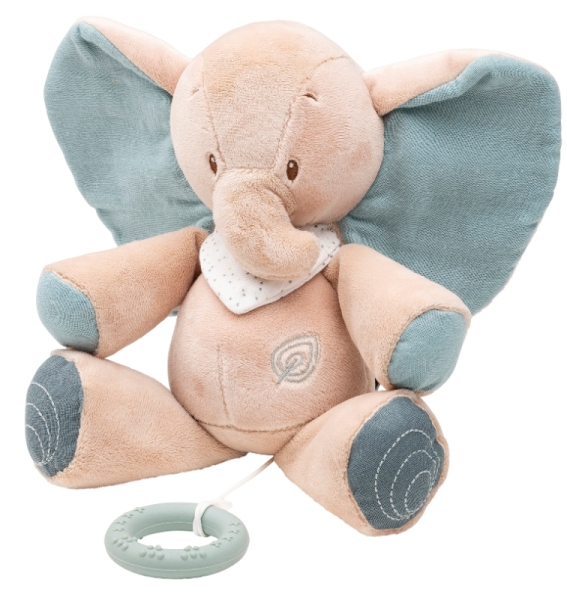 Nattou Peluche Musicale Eléphant Axel