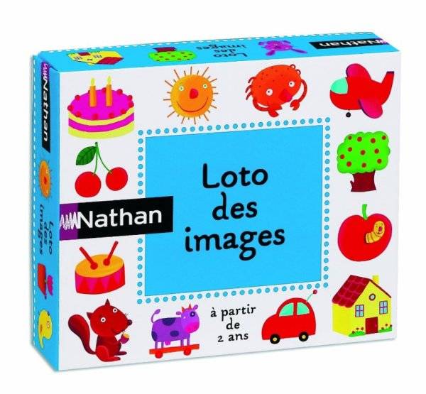 Nathan Jeux Jeu Loto des Images