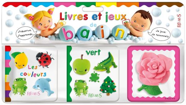 Fleurus Livres et jeux de Bain Les Couleurs