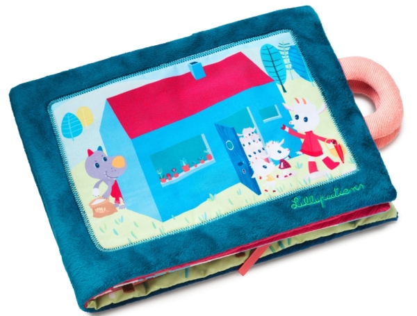 Lilliputiens Livre Apprentissage le Loup et les 7 Chevreaux