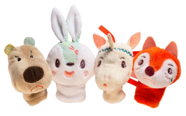 Lilliputiens Marionnettes à Doigts Forêt