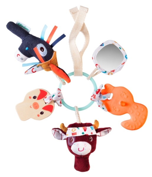 Lilliputiens Trousseau de Clés Sensoriel Ferme