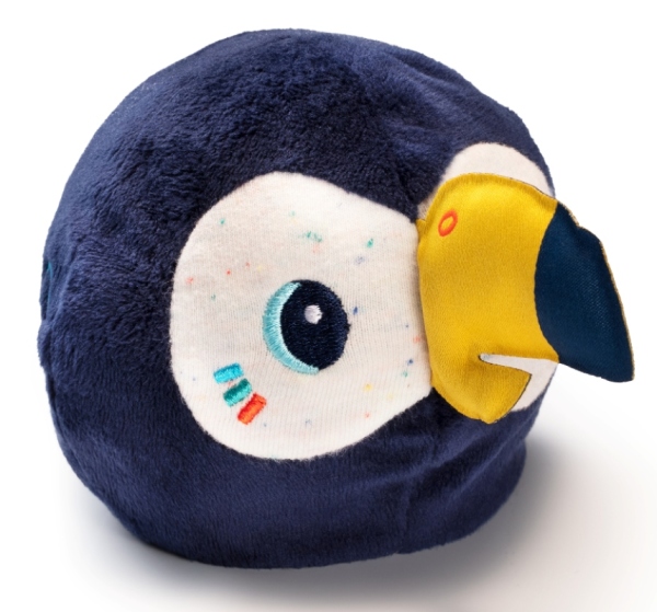 Lilliputiens Peluche Mini Toucan Pablo Réversible Lilliputiens Peluche Mini Toucan Pablo Réversible