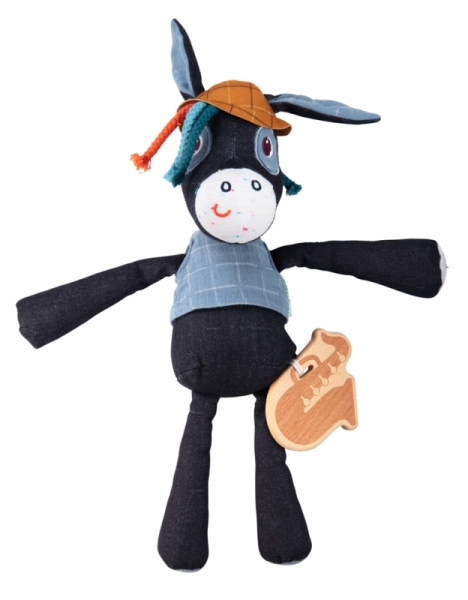 Lilliputiens Peluche Musicale Ane Ignace