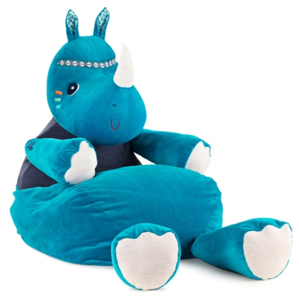 Lilliputiens Pouf Rhinocéros Marius