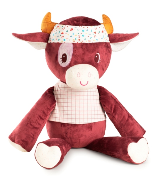 Lilliputiens Peluche Vache Rosalie - 50 cm