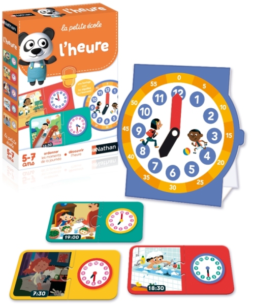 Nathan Jeux La Petite Ecole - Heure Nathan Jeux La Petite Ecole - Heure