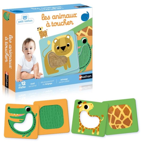 Nathan Jeux Jeu Les Animaux à Toucher Nathan Jeux Jeu Les Animaux à Toucher