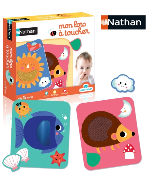 Nathan Jeux Mon Loto à Toucher