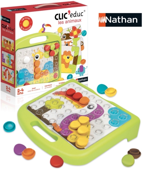 Nathan – Coucou les Animaux – Jeu éducatif – Jeu d'éveil