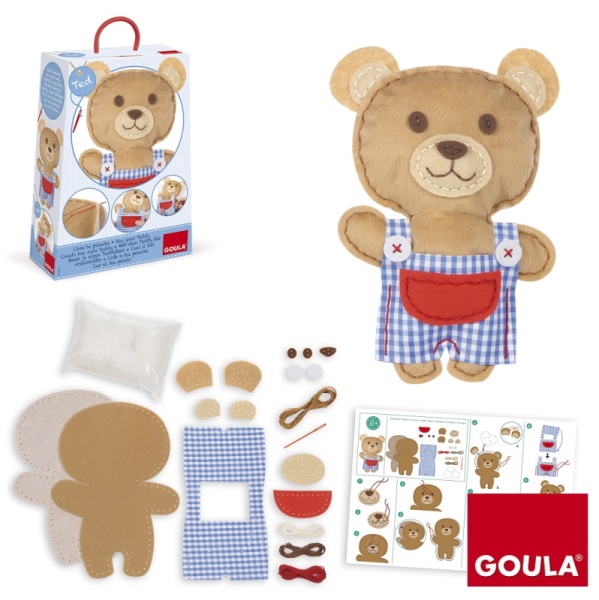 Goula Ours Ted à Coudre