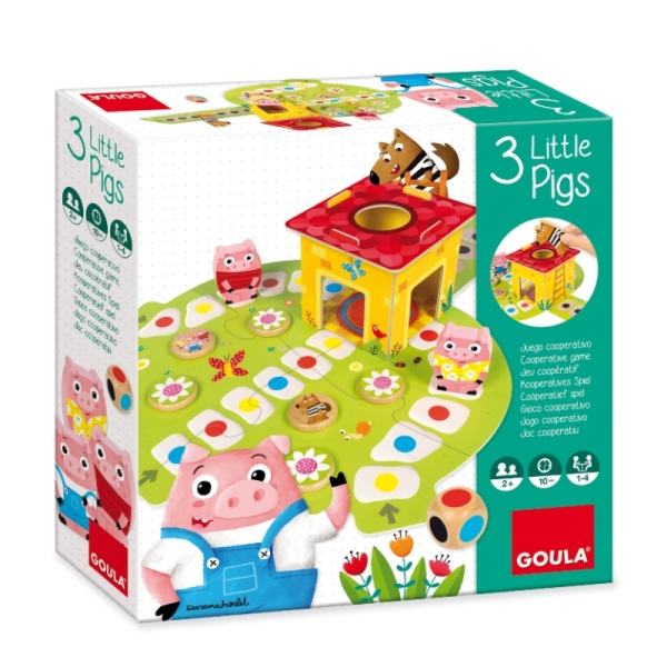 Goula Jeu des 3 petits cochons Goula Jeu des 3 petits cochons
