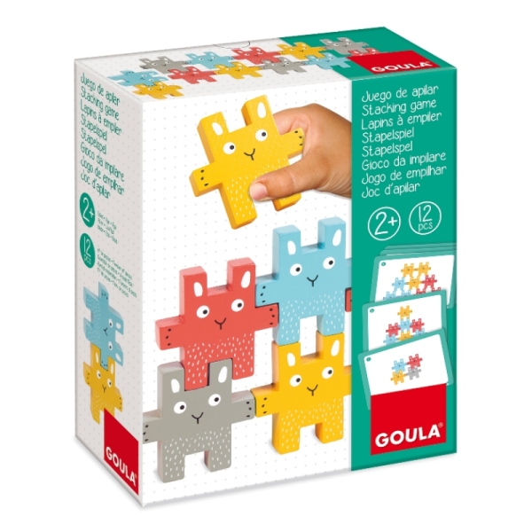 Goula Jeu Lapins à empiler