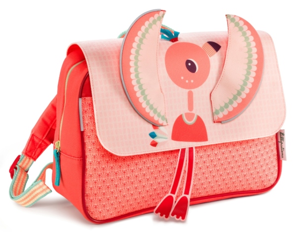 Lilliputiens Cartable Flamand Rose Anais