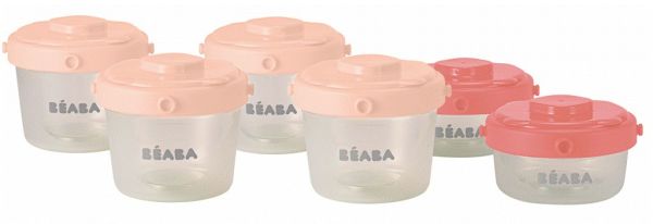 Beaba Lot de 6 Portions Clip 1er age