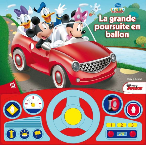 Fleurus Livre La Maisons de Mickey - La Grande Poursuite en Ballon