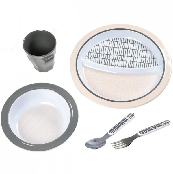 Beaba Coffret Repas Rose