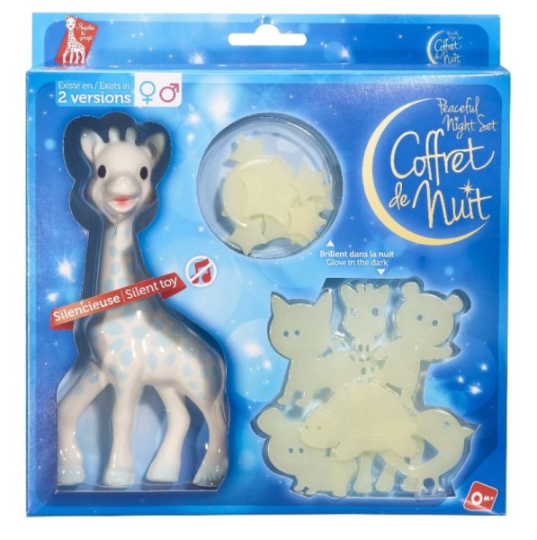 Vulli Coffret de Nuit Garçon Sophie la Girafe