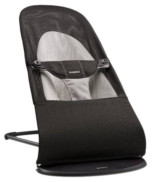 BabyBjörn Transat Balance Soft Noir Gris Maille Filet