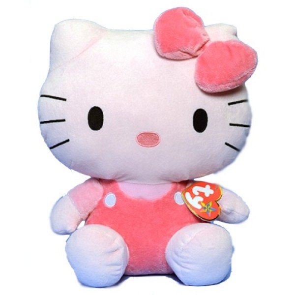 Ty Peluche Hello Kitty Rose Beanie Babies - 35 cm