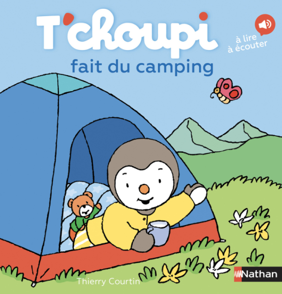 Nathan Livre Livre Tchoupi fait du camping