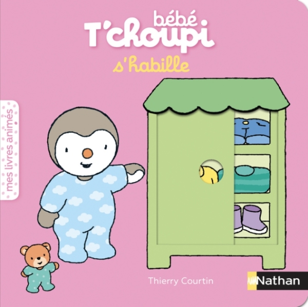 Nathan Livre Livre Bébé Tchoupi s'Habille