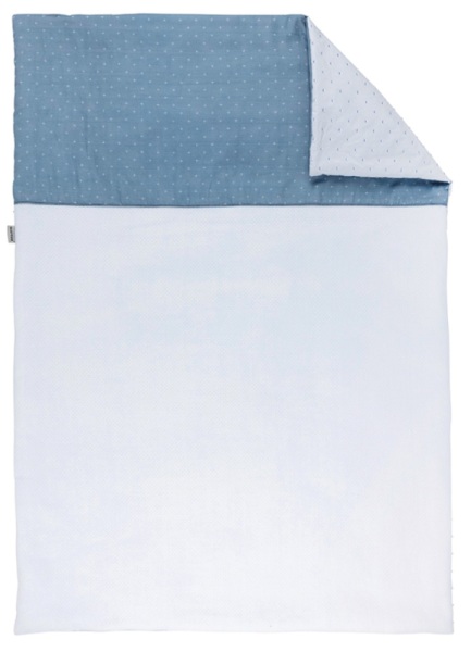 Nattou Couverture Pure Bleu - 100 x 135 cm