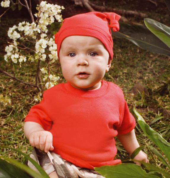 Babybugz Tee-Shirt Coton Biologique Rouge