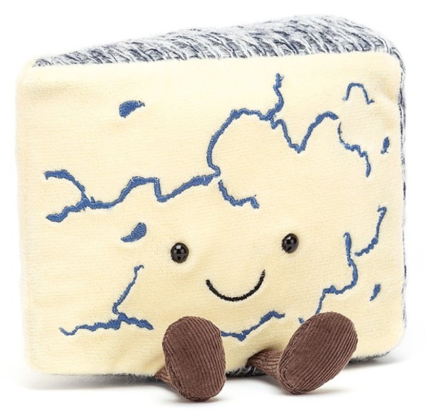 Jellycat Peluche Fromage Bleu Amuseable