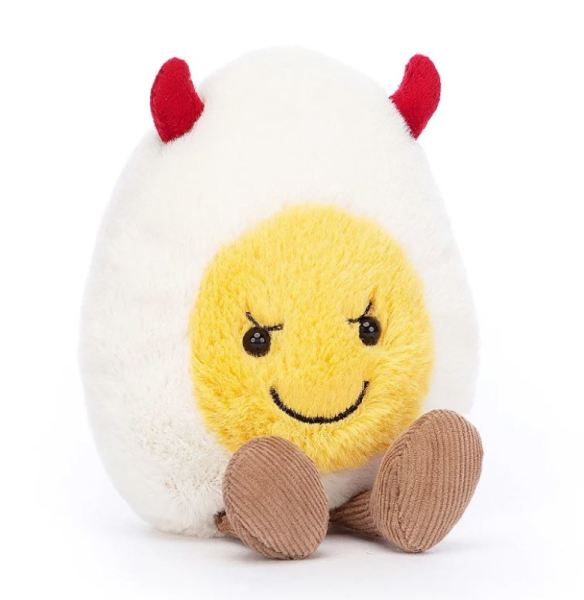 Jellycat Peluche Oeuf Dur Diable Amuseable