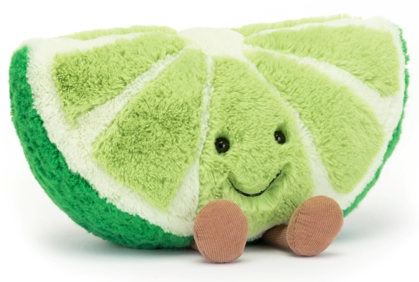 Jellycat Peluche Citron Vert Amuseable