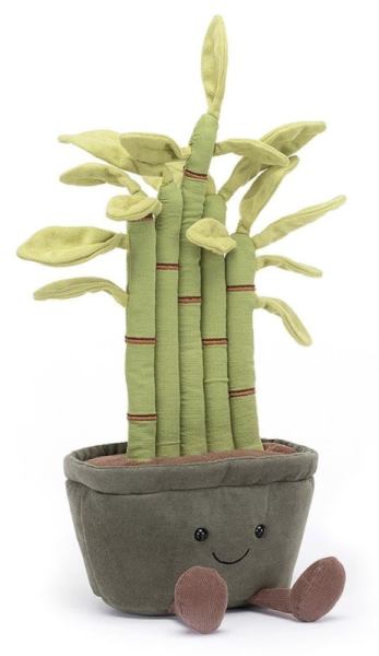 Jellycat Peluche Bambou en pot Amuseable
