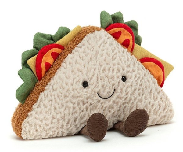 Jellycat Peluche Sandwich Amuseable