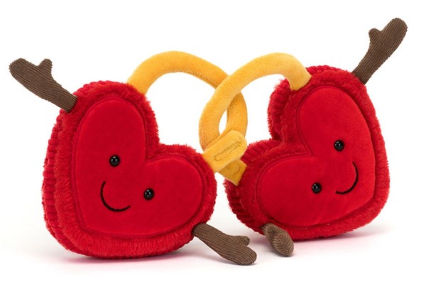 Jellycat Peluche Love Locks Val et Tina Amuseable