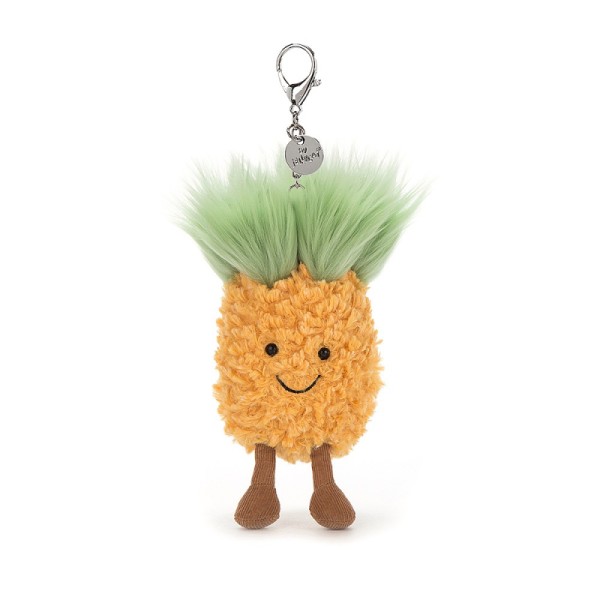 Jellycat Peluche Porte-Clés Ananas Amuseable 10 cm