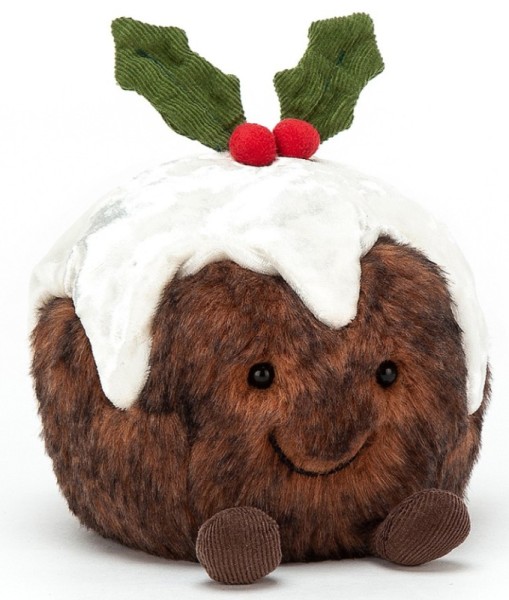 Jellycat Peluche Christmas Pudding Amuseable
