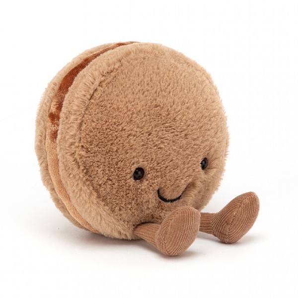 Jellycat Peluche Macaron Chocolat Amuseable