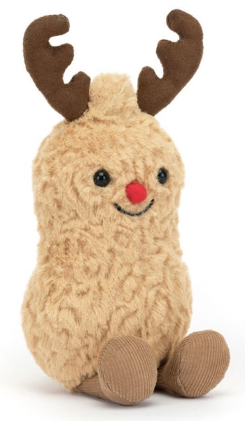Jellycat Peluche Cacahuète Renne Amuseable Jellycat Peluche Cacahuète Renne Amuseable